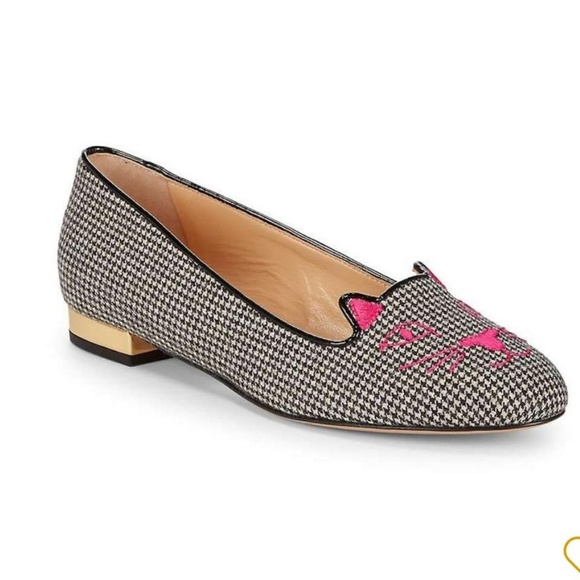 Charlotte Olympia Kitty Ballet Flat - Picture 2 of 6